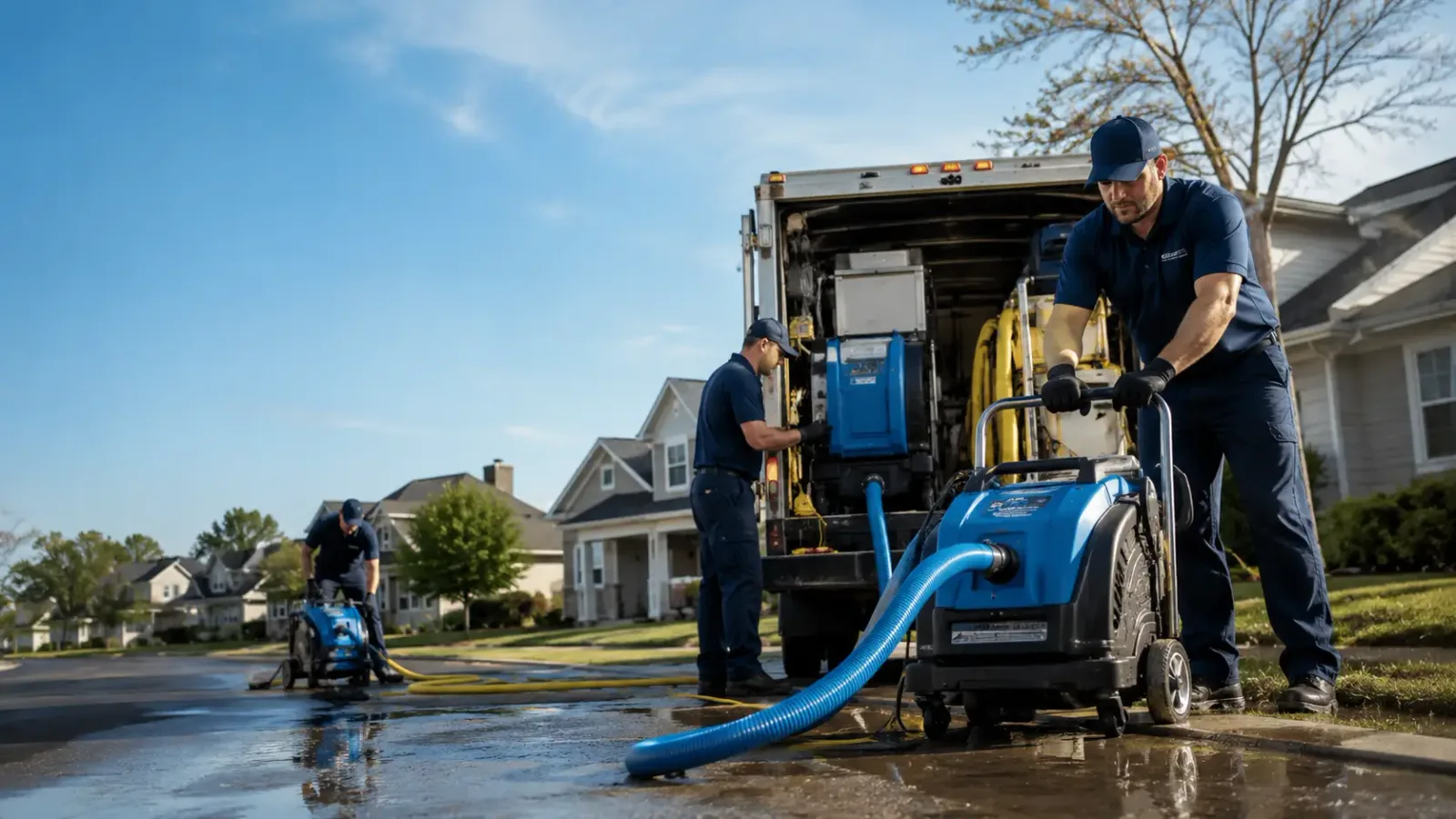 Flood Damage Cleanup in San Martin, CA